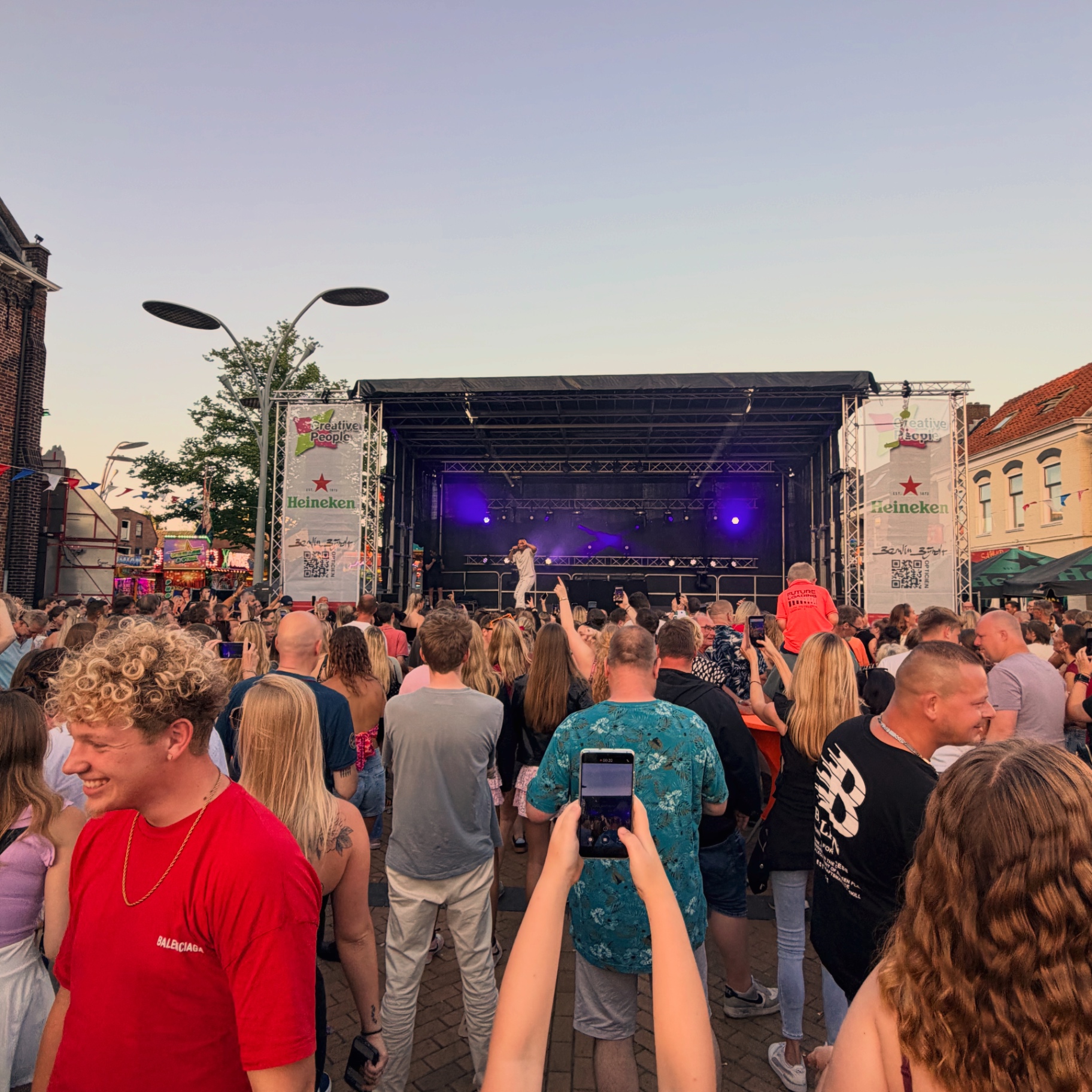 Festival op het plein